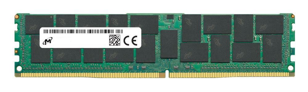 MTA72ASS16G72LZ-3G2B Micron 128GB PC4-25600 DDR4-3200MHz Registered ECC CL22 288-Pin Load Reduced DIMM 1.2V Quad Rank Memory Module