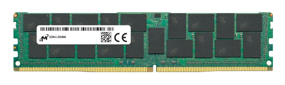 MTA72ASS16G72LZ Micron 128GB PC4-25600 DDR4-3200MHz Registered ECC CL22 288-Pin Load Reduced DIMM 1.2V Quad Rank Memory Module