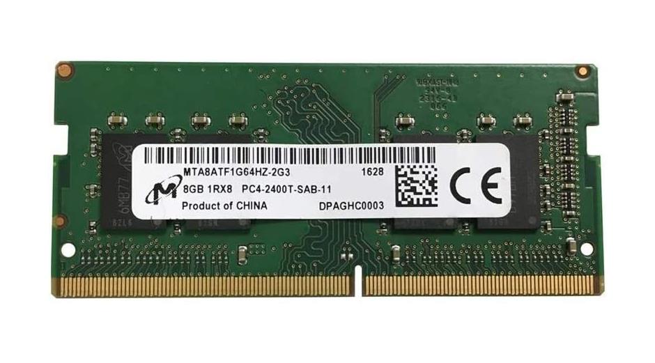 MTA8ATF1G64HZ-2G3E2 Micron 8GB PC4-19200 DDR4-2400MHz non-ECC Unbuffered CL17 260-Pin SoDimm 1.2V Single Rank Memory Module