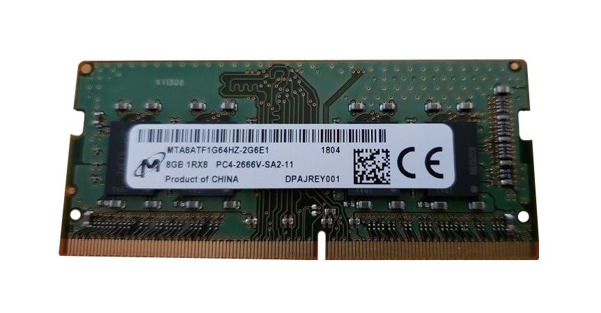 MTA8ATF1G64HZ-2G6E1 Micron 8GB SoDimm PC21300 Memory