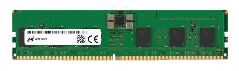 MTC10F1084S1RC48BA1 Micron 16GB PC5-38400 DDR5-4800MHz Registered ECC CL40 288-Pin DIMM 1.1V Single Rank Memory Module