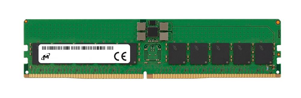 MTC20F104XS1RC48BB1R Micron 48GB PC5-38400 DDR5-4800MHz ECC Registered CL40 288-Pin RDIMM 1.1V Single Rank Memory Module