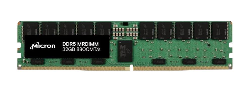 MTC20F2085S1HC88XD1 Micron 32GB DDR5-8800MHz PC5-70400 ECC CL36 288-Pin MRDIMM 1.1V Dual Rank Memory Module