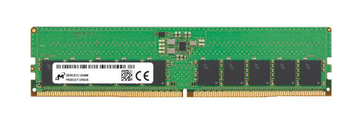MTC20F2085S1RC56BR Micron 32GB PC5-44800 DDR5-5600MHz ECC Registered CL46 288-Pin RDIMM 1.1V Dual Rank Memory Module