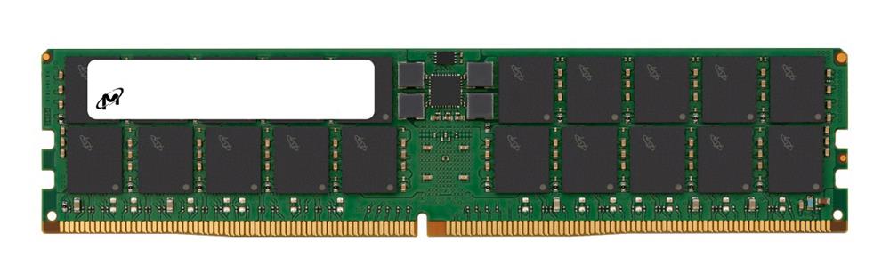 MTC40F2046S1RC64BR Micron 64GB PC5-51200 DDR5-6400MHz ECC Registered CL52 RDIMM 1.1V Dual Rank Memory Module