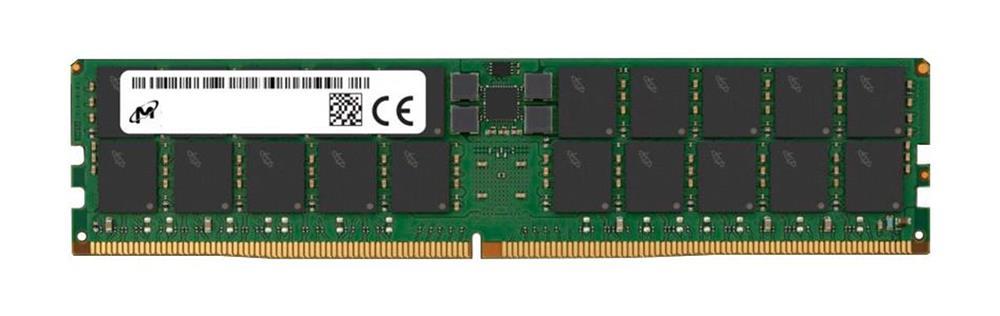 MTC40F204WS1RC64BC1 Micron 96GB DDR5-6400MHz PC5-51200 ECC Registered 288-Pin DIMM 1.1V Dual Rank Memory Module