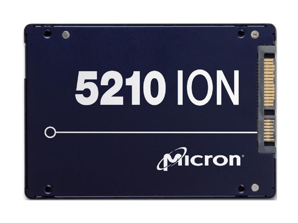 MTFDDAK3T8QDE2AV16FP Micron 5210 ION 3.84TB QLC SATA 6Gbps 2.5-inch Internal Solid State Drive (SSD)