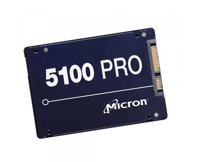MTFDDAK3T8TCB-1AR1ZA Micron 5100 Pro 3.84TB eTLC SATA 6Gbps (PLP) 2.5-inch Internal Solid State Drive (SSD)