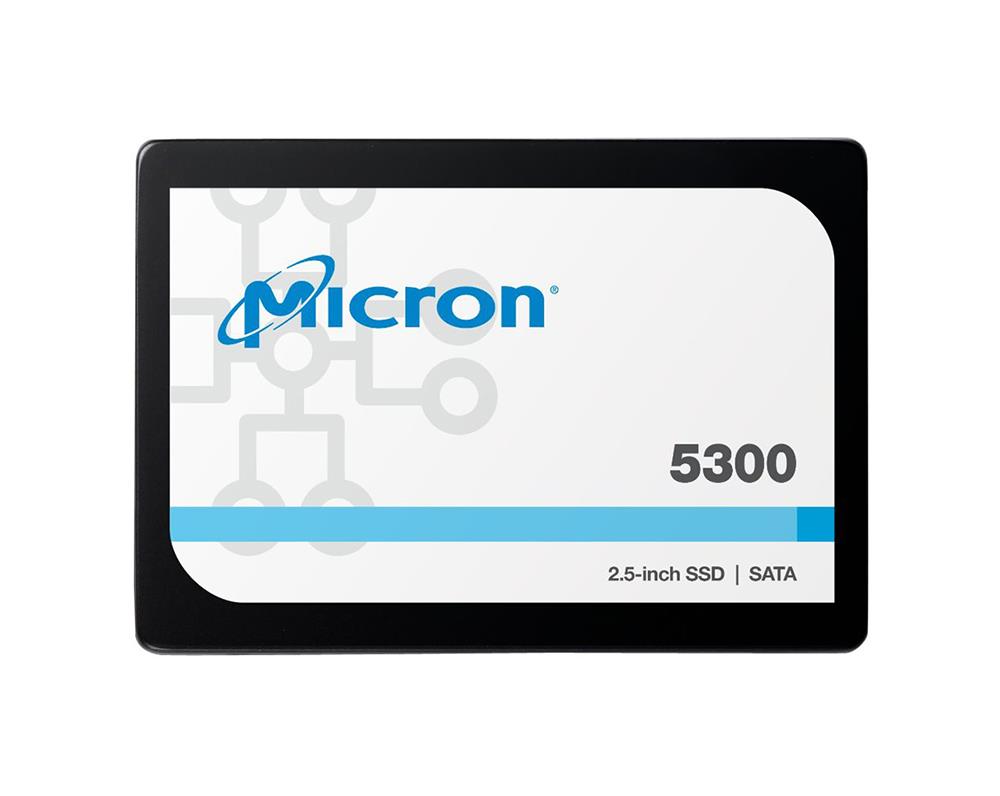 MTFDDAK3T8TDT-1AW1ZABDA Micron 5300 Max Series 3.84TB TLC SATA 6Gbps 2.5-inch Internal Solid State Drive (SSD)
