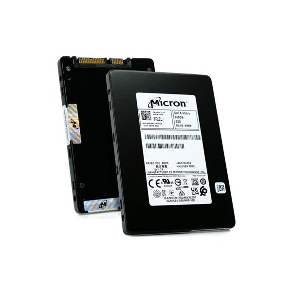MTFDDAK960TDS-1AW1ZTAYY Micron 5300 Pro Series 960GB TLC SATA 6Gbps (SED) 2.5-inch Internal Solid State Drive (SSD)