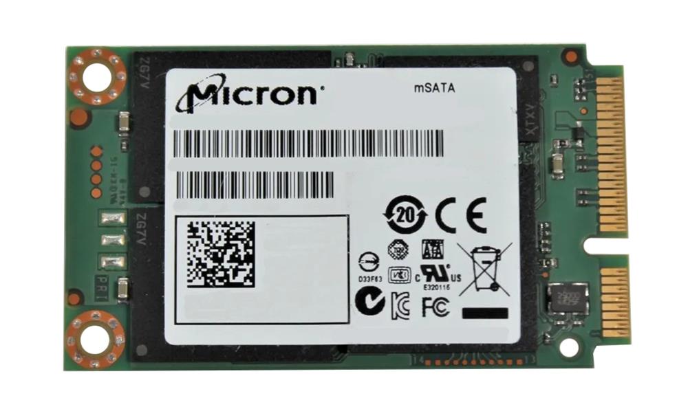 MTFDDAT064MBD Micron M500IT 64GB MLC SATA 6Gbps mSATA Internal Solid State Drive (SSD) (Industrial)