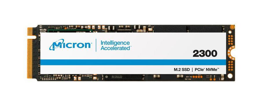 MTFDHBA512TDV1AZ12AB Micron 2300 512GB TLC PCI Express 3.0 x4 NVMe M.2 2280 Internal Solid State Drive (SSD)