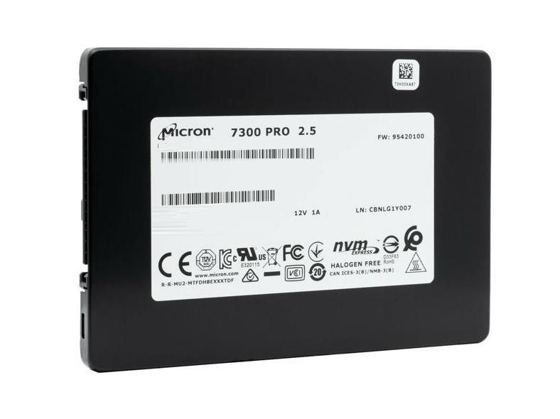 MTFDHBE1T6TDG-1AW12ABYY Micron 7300 Max 1.6TB TLC PCI Express 3.0 x4 NVMe Mixed Use U.2 2.5-inch Internal Solid State Drive (SSD)