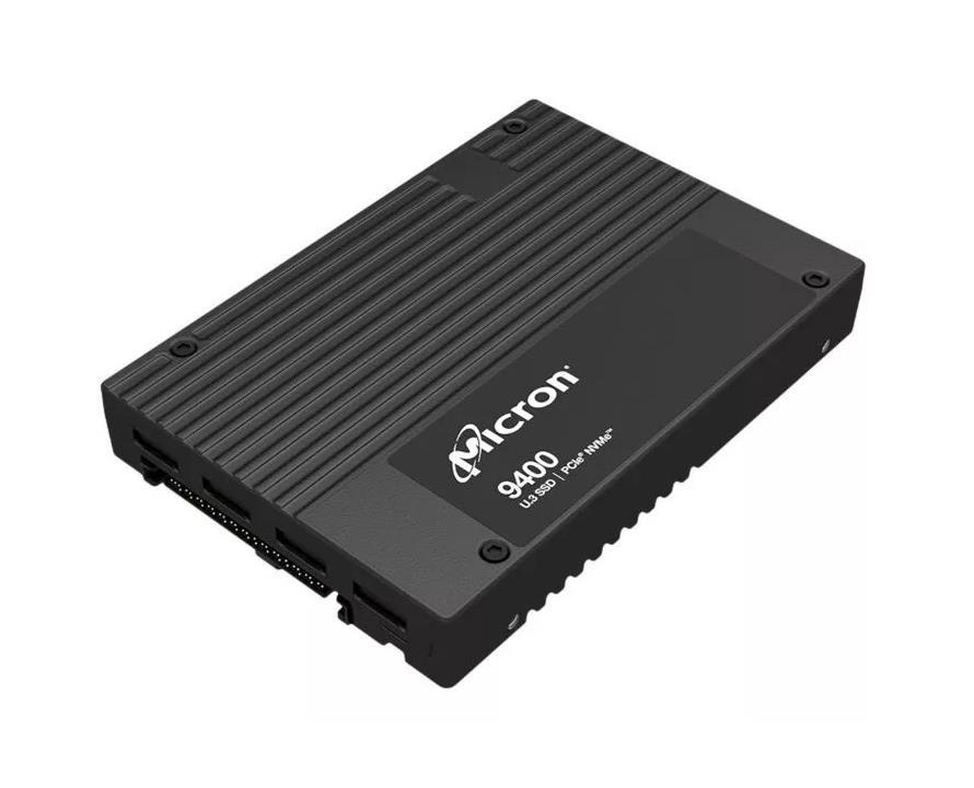 MTFDKCC6T4TGJ-1BC1ZABYYR Micron 9400 PRO Series 6.4TB PCI Express NVMe 4.0 x4 U.3 2.5-Inch Enterprise Solid State Drive (SSD)