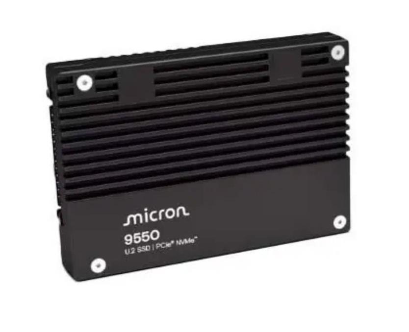 MTFDLAL12T8THB-1BK1JABYY Micron 9550 Max 12.8TB PCI Express 5.0 x4 NVMe 2.5-inch Internal Solid State Drive (SSD)