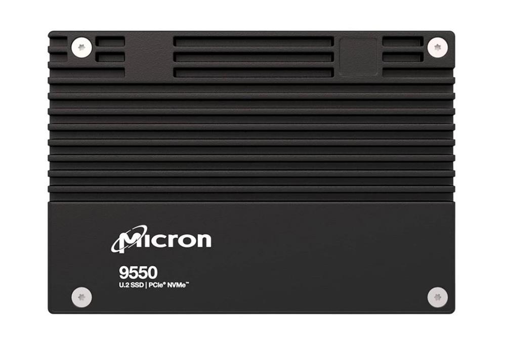 MTFDLAL3T8THA-1BK1DABYY Micron 9550 Pro 3.84TB PCI Express 5.0 x4 NVMe U.2 2.5-inch Internal Solid State Drive (SSD)