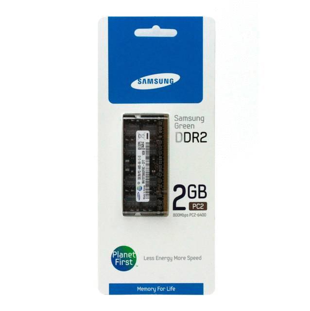 MV-2S2G4 Samsung 2GB PC2-6400 DDR2-800MHz non-ECC Unbuffered CL6 200-Pin SoDimm Dual Rank Memory Module