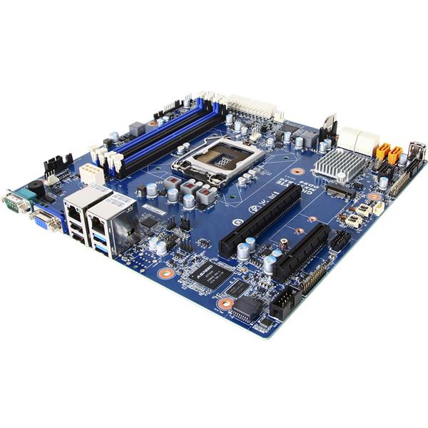 MX31-BS0 Gigabyte Socket LGA 1151 Intel C232 Chipset Xeon E3-1200 v6/v6 7th/6th Generation Core i7 / i5 / i3 / Pentium / Celeron Processors Support DDR4 4x DIMM 6x SATA 6.0Gb/s Micro-ATX Server Motherboard (Refurbished)