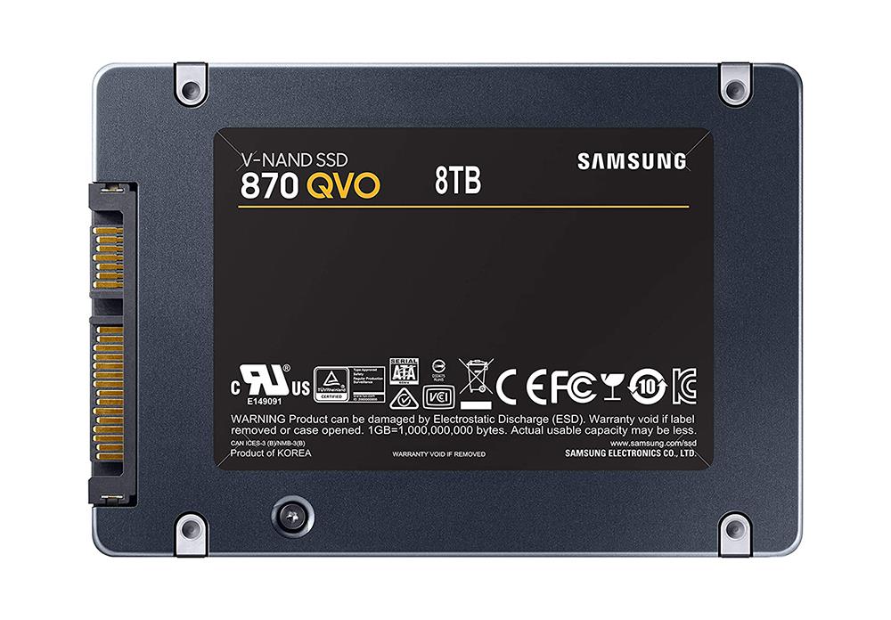 MZ-77Q8T0E Samsung 870 Qvo SATA Iii 2.5In SSD 8TB