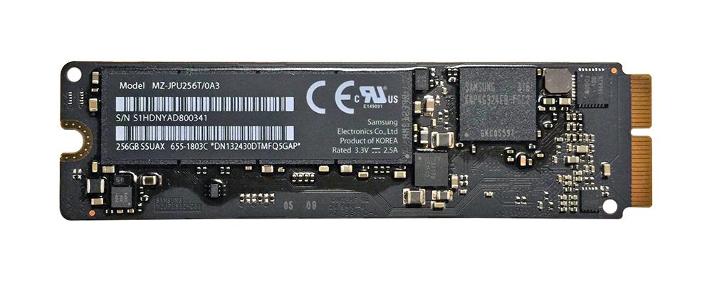 MZ-JPU256T/0A3 Samsung 256GB MLC PCI Express 3.0 x4 SSUAX Internal Solid State Drive (SSD) for MacBook