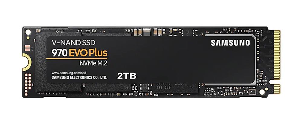 MZ-V7S2T0B Samsung 970 2TB TLC PCI Express NVMe 3.0 x4 M.2 2280 SSD