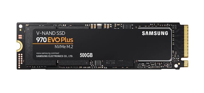 MZ-V7S500E Samsung 970 EVO Plus 500 GB Solid State Drive - M.2 2280 Internal - PCI Express (PCI Express 3.0 x4) - 300 TB TBW - 3500 MB/s Maximum Read Transfer Rate - 256-bit Encryption Standard - 