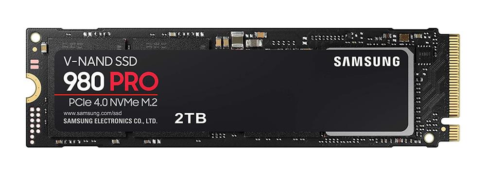 MZ-V8P2T0B/AM Samsung 980 PRO Series 2TB TLC PCI Express 4.0 x4 NVMe (AES-256 / TCG Opal 2.0) M.2 2280 Internal Solid State Drive (SSD)
