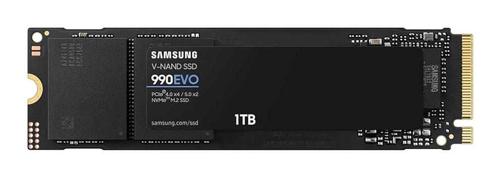 MZ-V9E1T0B/AM Samsung 990 Evo 1TB TLC PCIe NVMe 5.0 x2 M.2 2280 SSD