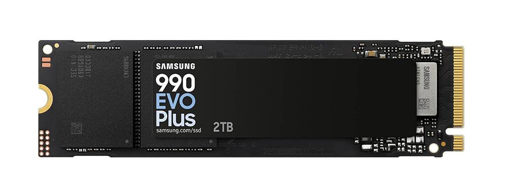 MZ-V9S2T0B Samsung 990 EVO Plus Series 2TB Mixed Use PCI-Express 4.0 x4 (NVMe) 2.5-inch Internal Solid State Drive (SSD)