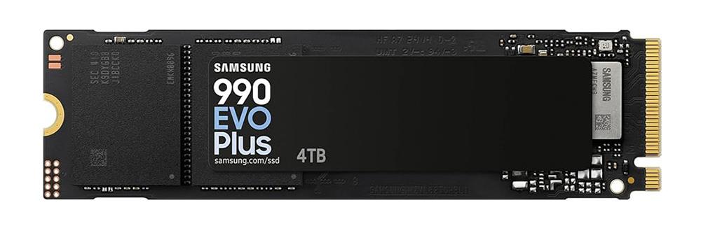 MZ-V9S4T0B/AM Samsung 990 EVO Plus 4TB PCI Express 4.0 x4 NVMe M.2 2280 Internal Solid State Drive (SSD)
