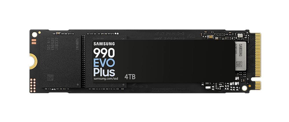 MZ-V9S4T0BW Samsung 990 EVO Series 4TB Mixed Use PCI-Express 4.0 x4 (NVMe) 2.5-inch Internal Solid State Drive (SSD)