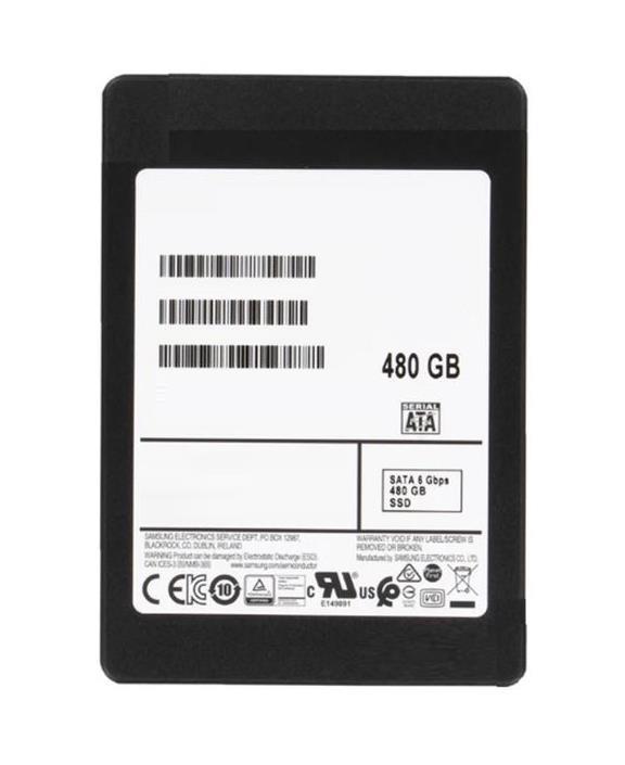 MZ7L3480HCHQAD3 Samsung 480GB 6Gb/s SATA Triple-Level Cell 2.5-inch Solid State Drive (SSD)