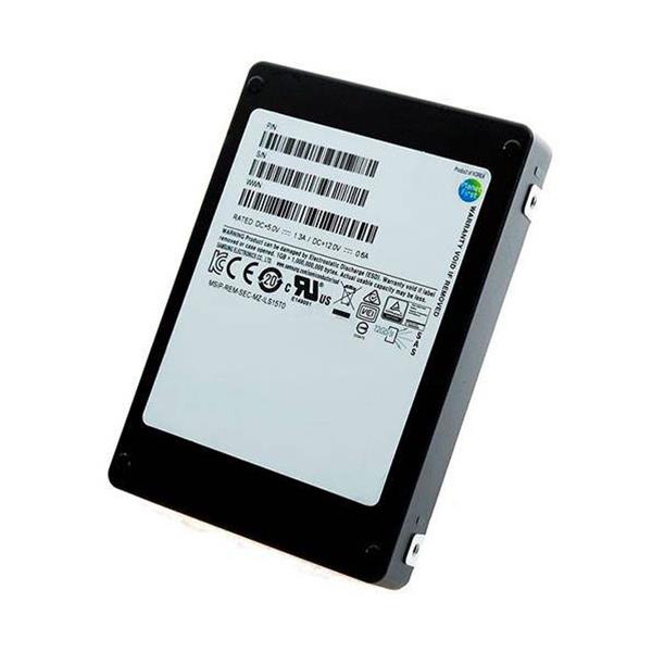 MZILG15THBLA-00A07 Samsung PM1653 Series 15.36TB TLC SAS 24Gbps 2.5-inch Internal Solid State Drive (SSD)