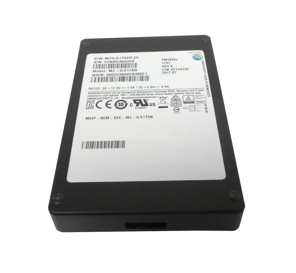 MZILS1T6HEJH Western Digital 800GB SSD 12 Gbps SAS Hard Drive 2.5