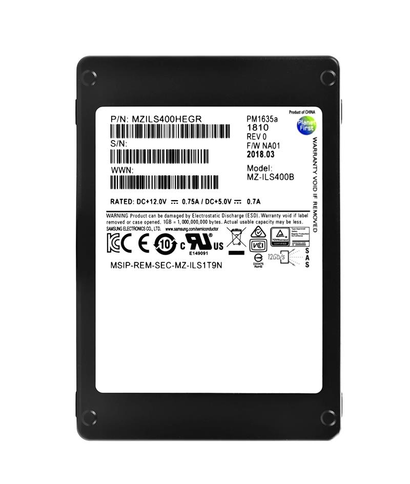 MZILS400HEGR Samsung Solid State Drive