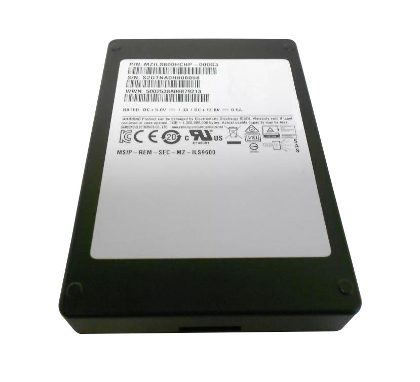 MZILS800HCHP-000G3 Samsung PM1635 800GB MLC SAS 12Gbps 2.5-Inch Solid State Drive (SSD)