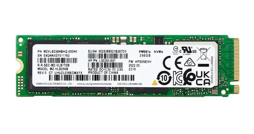 MZVLB512HBJQ Samsung PM981a Series 512GB TLC PCI Express 3.0 x4 NVMe (AES-256 / TCG Opal 2.0) M.2 2280 Internal Solid State Drive (SSD)