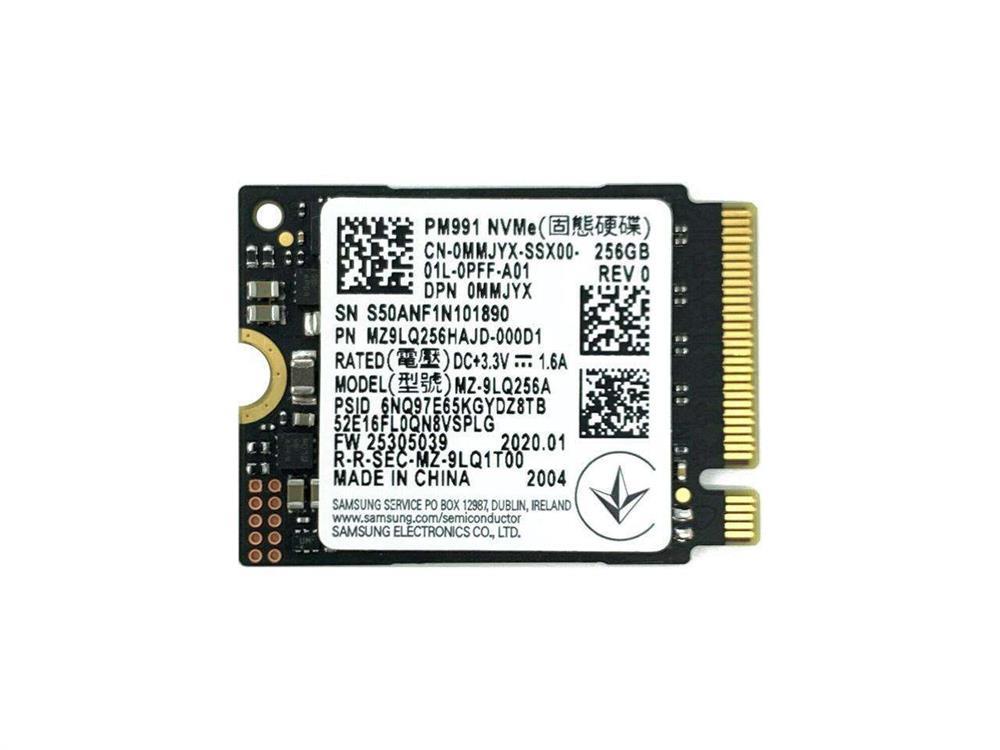 MZVLQ256HAJD-00000 Samsung PM991 256GB PCI Express Gen3 x4 M.2 Internal Solid State Drive (SSD)