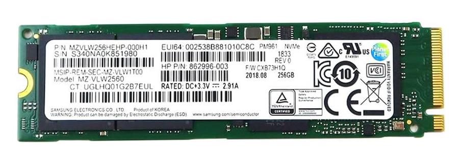 MZVLW256HEHP-000H1-1 Samsung 256GB PCI Express NVMe M.2 2280 Solid State Drive (SSD)