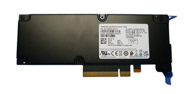 MZWLJ1T6HBJR-00AD3 Samsung 1.6TB 2.5 Tlc Mu Nvme SSD Pm1735