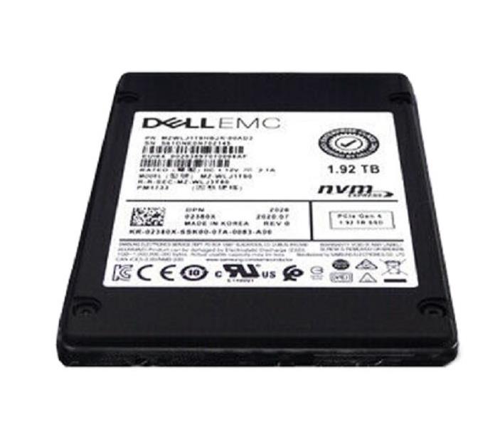MZWLJ1T9HBJR-00AD3 Samsung PM1733 Series 1.92TB PCI-Express 4.0 x4 (NVMe) 2.5-inch Internal Solid State Drive (SSD)