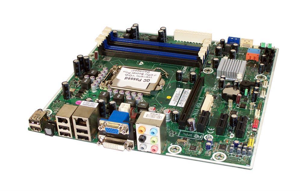 MS-7613 MSI Socket LGA 1156 Intel H57 Express Chipset Core i7 / i5 / i3 Processors Support DDR3 4x DIMM 4x SATA 3.0Gb/s Micro-ATX Motherboard (Refurbished)