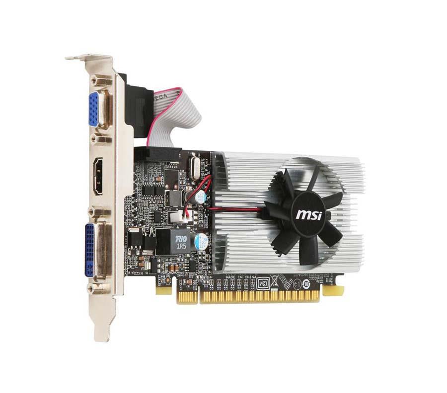 N210-MD1G/D3-B2 MSI GeForce 210 1GB DDR3 64-Bit PCI Express Video Graphics Card