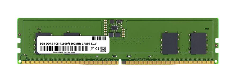 N27718-001 HP 8GB PC5-41600 DDR5-5200MHz Non-ECC Unbuffered CL42 288-Pin DIMM 1.1V Single Rank Memory Module