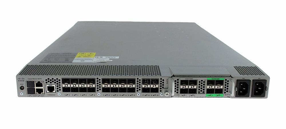 N5K-C5010P-BFS EMC Nexus 5010 1ru Chassis Storage Services License No Ps Fan Modules 20 Ports With No Sfps