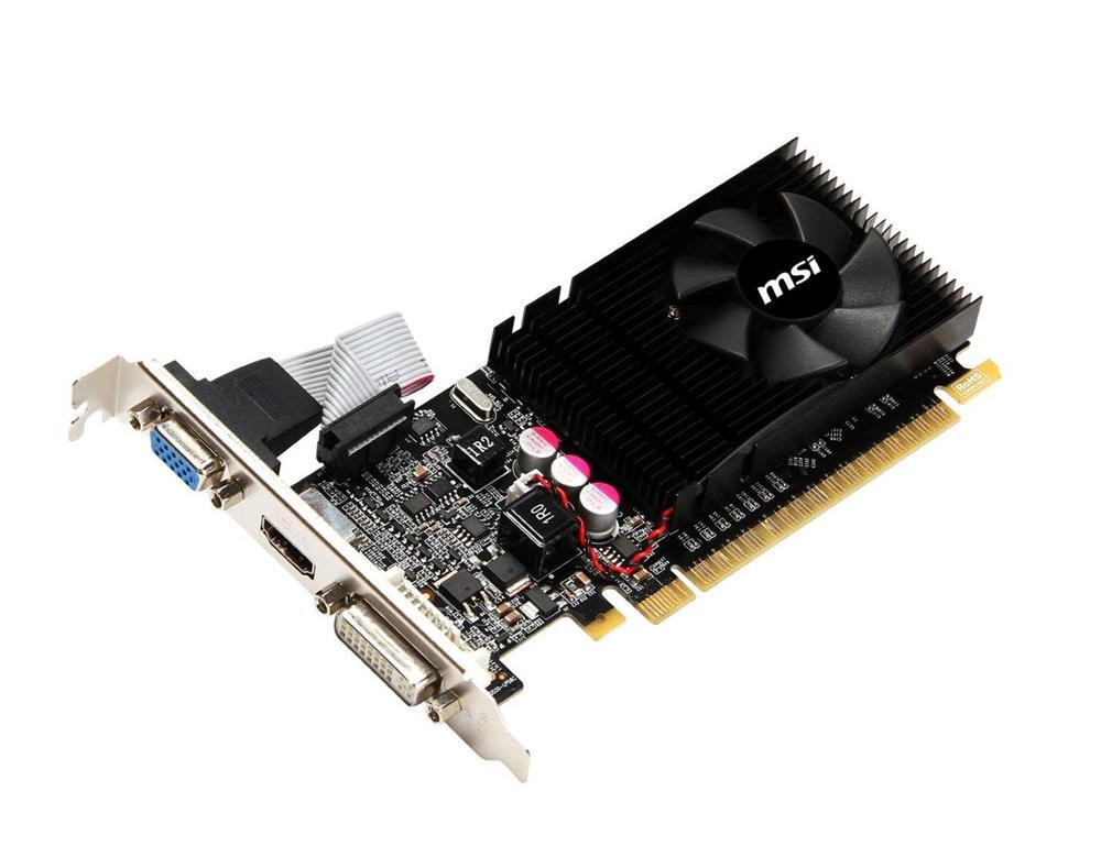 N610GT-MD1GD3/LP-A1 MSI N610gt-md1gd3/lp GTX 610 DDR3 64-Bit PCI Express D Video Graphics Card