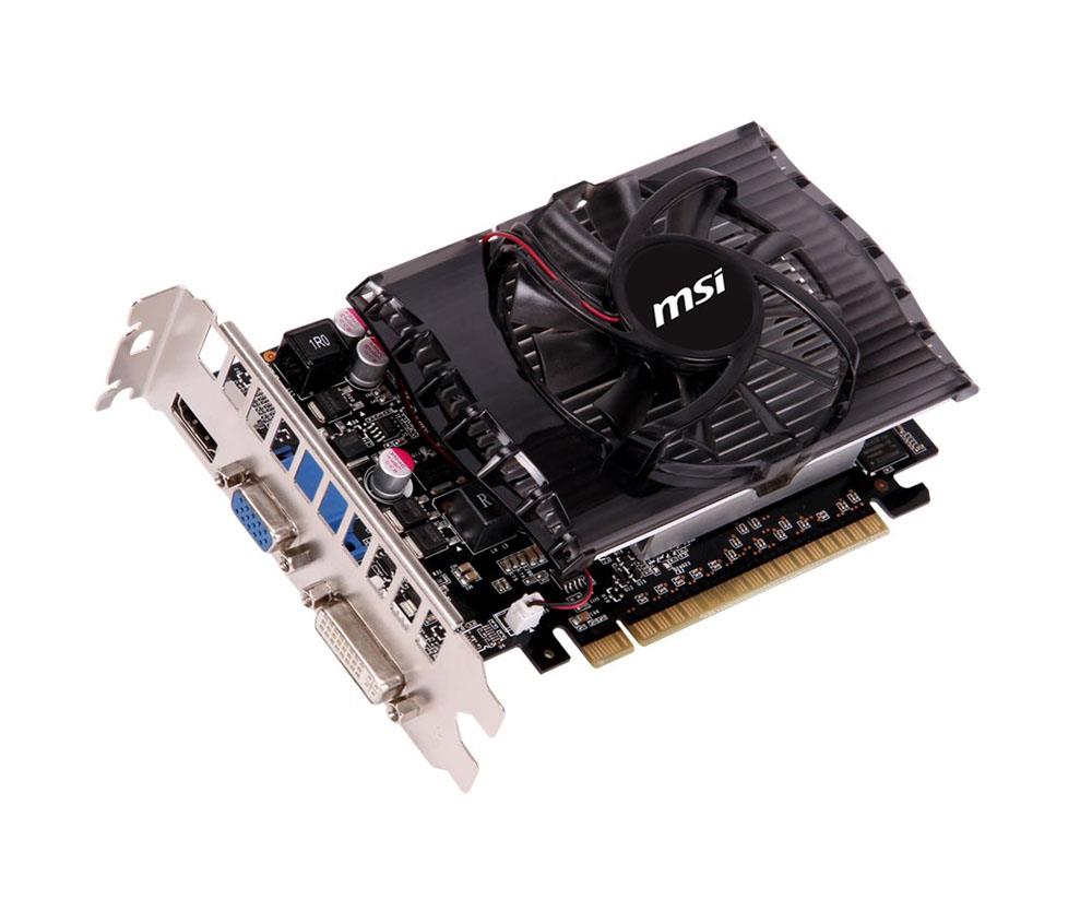 N730-2GD3V1 MSI GeForce GT 730 2GB 128-Bit DDR3 PCI Express 2.0 HDCP Ready Video Graphics Card