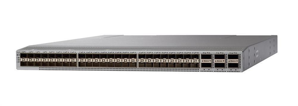 N9K-C93180-FX-B24C Cisco Nexus 93180YC-EX 48-Ports 10 Gigabit Ethernet Expansion Slots 10GBase-X SFP+ Manageable Layer3 Rack-mountable 1U Modular Switch with 54x SFP+ and QSFP Slots (Refurbished)