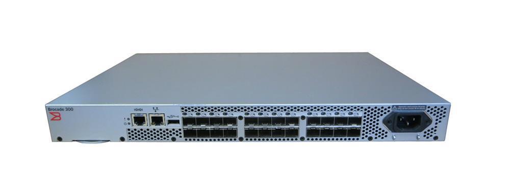 NA-360-0008-8AP Brocade 300 8Gb/s 24 x Ports (8 x Active Ports) Fibre Channel San Switch (Refurbished)
