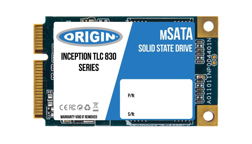 NB-1000TLC-MINI Origin Storage 1TB TLC SATA 6Gbps mSATA Internal Solid State Drive (SSD)